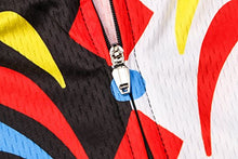 Load image into Gallery viewer, Men's Cycling Jersey Short Sleeve Biking Shirts Bike Clothing Bicycle Jacket with Pockets Black White Skull Size XXL
