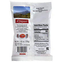 Load image into Gallery viewer, Serra Le Italiane, Italian Natural Hard Candy Filled With Red Orange From Sicily Italy, 3.5 Ounce

