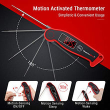 Load image into Gallery viewer, ThermoPro TP19 Waterproof Digital Meat Thermometer for Grilling with Ambidextrous Backlit &amp; Thermocouple Instant Read Thermometer Kitchen Cooking Food Thermometer for Candy Water Oil BBQ Grill Smoker
