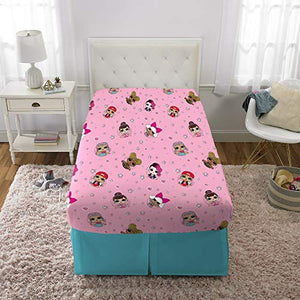 Kitchen Designers Franco Kids Bedding Super Soft Comforter and Sheet Set with Sham, 5 Piece Twin Size, LOL Surprise