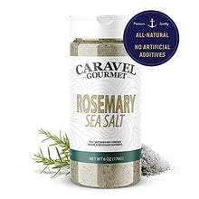 Load image into Gallery viewer, ROSEMARY SEA SALT SHAKER - All Natural Gourmet Sea Salts by Caravel Gourmet
