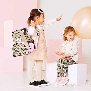 Skip Hop Toddler Backpack, 12" School Bag, Leopard