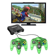Load image into Gallery viewer, miadore Classic N64 Controller Joystick Remote for N64 Video Game System N64 Console-Jungle Green
