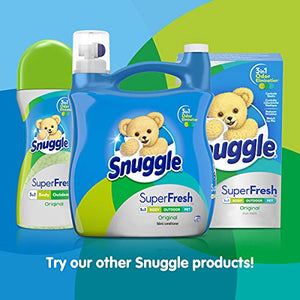 Snuggle Plus SuperFresh Fabric Softener Dryer Sheets with Static Control and Odor Eliminating Technology, Original, 200 Count