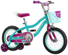 Load image into Gallery viewer, Schwinn Elm Girls Bike for Toddlers and Kids, 14-Inch Wheels, Teal
