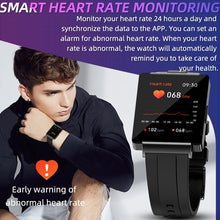 Load image into Gallery viewer, OYG 1.85" Smart Watch with NFC Function 20 Workout Modes, IP68 Waterproof Fitness Tracker with Heart Rate Blood Glucose Blood Pressure Blood Oxygen Spo2 Sleep Monitor for Android iOS
