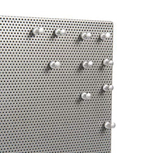 Load image into Gallery viewer, Umbra Bulletboard – Cork Board, Bulletin Board and Magnetic Board for walls – Modern Look with Dual Surface Design – Includes 12 Pushpins and 12 Magnets, 21x15 Inches
