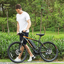 Load image into Gallery viewer, ANCHEER 350W Electric Bike 26&#39;&#39; Adults Electric Bicycle/Electric Mountain Bike, 20MPH Ebike with Removable 36V 7.8/10.4Ah Battery, Professional 21 Speed Gears
