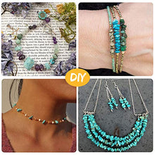 Load image into Gallery viewer, Efivs Arts Stone Beads, Crystal Beads Ring Making Kit Gemstone Beads Set 24 Styles Crystal Pieces for Jewelry Making Crushed Chunked for DIY Crafts for Women's Day Gift
