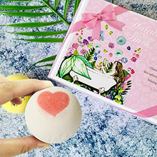 Load image into Gallery viewer, Bath Bombs, 7 Natural Bath Bomb Gift Set, Handmade Bubble Bathbombs for Women Kids, Shea Butter Moisturize, Gifts for Mom Her Girlfriend, Mothers Day Gifts, for Birthday Valentines Christmas
