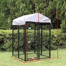 Load image into Gallery viewer, Sandinrayli Medium Outdoor Dog Kennel Cat Pet Shelter Waterproof Cover Shade Enclosure House Cage
