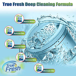 True Fresh Washing Machine Cleaner- 15 Count- Instantly Deep Cleaner - Amaze and Save.