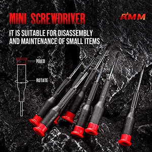 AMM 32-piece Magnetic screwdriver sets with storage case，Containsslotted, star, square, Philips screwdriver bits other practical tools，The best tool gift for a man