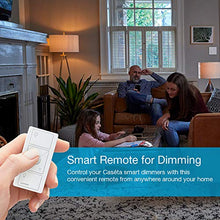 Load image into Gallery viewer, Lutron 3-Button with Raise/Lower Pico Remote for Caseta Wireless Smart Lighting Dimmer Switch, PJ2-3BRL-WH-L01R, White
