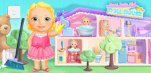 Load image into Gallery viewer, Sweet Baby Girl Doll House - Play, Care &amp; Bed Time
