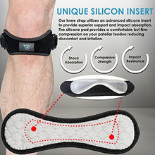 Load image into Gallery viewer, Patella Strap Knee Brace Support for Arthritis, ACL, Running, Basketball, Meniscus Tear, Sports, Athletic. Best Knee Brace for Hiking, Soccer, Volleyball &amp; Squats (1 Pack)
