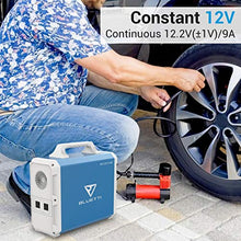 Load image into Gallery viewer, MAXOAK Portable Power Station BLUETTI EB150 1500Wh AC110V/1000W Camping Solar Generator Lithium Emergency Battery Backup with 2 AC outlet Pure Sinewave,DC12V,USB-C for Outdoor Road Trip Travel Fishing
