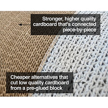 Load image into Gallery viewer, PetFusion Cat Scratcher Lounge - Walnut Brown, 1 Level (PF-CL1)

