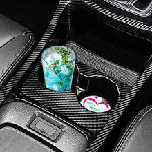 Load image into Gallery viewer, Sublimation Blanks Absorbent Car Coasters 6pcs, Auto Coasters for Cup Holders, Ceramic Car Coasters Absorb Spills to Keep Cupholders Clean (Black)
