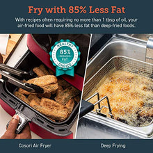 Load image into Gallery viewer, COSORI Air Fryer(100 Recipes, Rack &amp; 4 Skewers),3.7QT Electric Hot Air Fryers Oven Oilless Cooker, 11 Presets, Preheat &amp; Shake Reminder, LED Touch Digital Screen, Nonstick Basket, 1500W, Red
