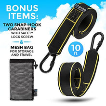 Load image into Gallery viewer, Tree Swing Straps Hanging Kit - Two 10ft Straps, Holds 2800 lbs (SGS Certified), Fast &amp; Easy Way to Hang Any Swing
