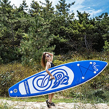 Load image into Gallery viewer, FunWater SUP Inflatable Stand Up Paddle Board 10&#39;x31&#39;&#39;x6&#39;&#39; Ultra-Light Inflatable Paddleboard with ISUP Accessories,Fins,Adjustable Paddle, Pump,Backpack, Leash, Waterproof Phone Bag,Kayak Seat
