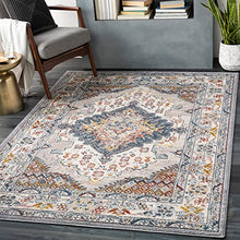 Load image into Gallery viewer, Artistic Weavers Anja Oriental Medallion Area Rug,7'10" x 10'3",Grey
