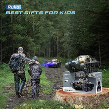 Load image into Gallery viewer, Ruko RC Tank, 1:12 Scale All Terrain Remote Control Cars for Adults, High Speed Spraying RC Trucks with 2 Batteries, 45 Mins Play, 360°Rotating Drifting, Gifts for Boys and Girls
