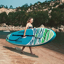 Load image into Gallery viewer, FEATH-R-LITE Inflatable Stand Up Paddle Board 10&#39;5&#39;&#39;x33&#39;&#39;x6&#39;&#39; Ultra-Light (18.9lbs) ISUP with Paddleboard Accessories,Fins,Adjustable Paddle, Pump,Backpack, Leash, Waterproof Phone Bag
