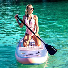 Load image into Gallery viewer, UPWELL Inflatable Paddle Board Sup - Stand Up Blow Up Kids 3 Piece Easy Eddy Modular Hard Shell Youth Adults Surf Blue Seat
