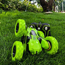 Load image into Gallery viewer, Threeking RC Cars Stunt car Remote Control Car Double Sided 360° Flips Rotating 4WD Outdoor Indoor car Toy Present Gift for Boys/Girls Ages 6+
