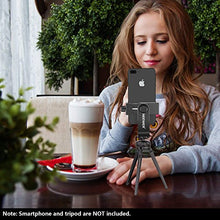 Load image into Gallery viewer, Neewer 2 Packs Smartphone Holder Vertical Bracket with 1/4-inch Tripod Mount - Phone Clip Tripod Adapter for iPhone Xs MAX/XS/XR/X/ 8, Samsung S9+/ S9/ S8 and Other Phones Within 1.9-3.9 inches Width

