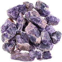Load image into Gallery viewer, UFEEL 1lb Bulk Amethyst Crystal Raw- Large 1" Natural Rough Raw Purple Crystal Stone
