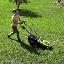 Load image into Gallery viewer, Sun Joe 24V-X2-17LM 48-Volt 17-Inch Mulching Walk-Behind Lawn Mower w/11-Gallon Grass Catcher &amp; 6-Position Height Adjustment, Included, Cordless, Kit (w/ 2X 4.0-Ah Battery and Charger)
