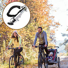 Load image into Gallery viewer, JAOK Universal Bicycle Trailer Hitch，Bike Trailer Coupler Attachment Hitch Quick Release Steel Linker Connector for Child Pet Cargo Bike Trailers
