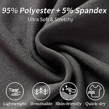 Load image into Gallery viewer, ASIMOON Yoga Pants for Women with Pockets Comfy Wide Leg Sweatpants Soft High Waist Womens Lounge Running Pajama Pants Dark Grey
