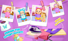 Load image into Gallery viewer, Sweet Baby Girl - Daycare, Dress Up and Bath Time
