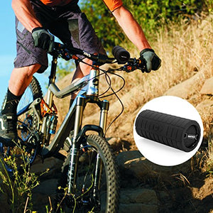Bluetooth Wireless Speaker, MakeTheOne Portable Waterproof and Wearable Outdoor Speaker with 3.5mm Aux MicroSD Input HiFi Bass for Mountain Bike Bicycle Electric Scooter (Black)
