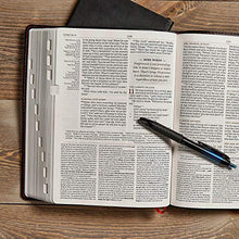 Load image into Gallery viewer, CSB Tony Evans Study Bible, Black Genuine Leather, Indexed, Black Letter, Study Notes and Commentary, Articles, Videos, Ribbon Marker, Sewn Binding, Easy-to-Read Bible Serif Type
