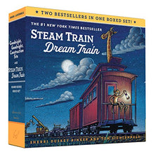 Load image into Gallery viewer, Goodnight, Goodnight, Construction Site and Steam Train, Dream Train Board Books Boxed Set (Board Books for Babies, Preschool Books, Picture Books for Toddlers)
