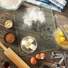 Load image into Gallery viewer, Farberware - 78624-10 Farberware Glass Utility Cutting Board, 12-Inch-by-14-Inch, 12" x 14", Clear
