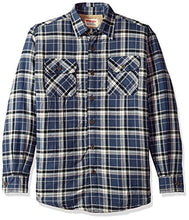Load image into Gallery viewer, Wrangler Authentics Men’s Long Sleeve Sherpa Lined Shirt Jacket, Mood Indigo, Large
