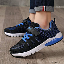 Load image into Gallery viewer, MAYZERO Kids Tennis Shoes Breathable Athletic Shoes Walking Running Shoes Fashion Sneakers for Boys Girls Blue
