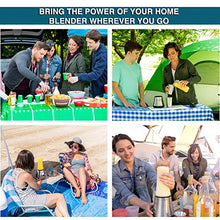 Load image into Gallery viewer, BlenderX CORDLESS HOME, PORTABLE &amp; TRAVEL Blender | Xtra Power, Xtra Blends, Xtra Convenience | Xperience the Difference | Cocktails, Smoothies, Shakes &amp; More | By ModernComfort
