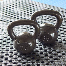 Load image into Gallery viewer, Everyday Essentials All-Purpose Solid Cast Iron Kettlebell, Gray
