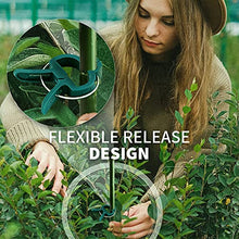 Load image into Gallery viewer, Ram-Pro 40 Piece Green Gentle Gardening Plant &amp; Flower Lever Loop Gripper Clips, Tool for Supporting or Straightening Plant Stems, Stalks, and Vines, Garden Clips
