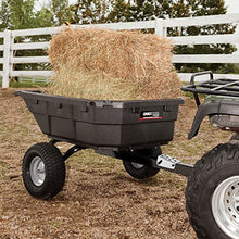 Load image into Gallery viewer, Ohio Steel 4048P-HYB Poly Swivel Hybrid Dump Cart, 15 cu.ft, 1250 lb Load Capacity
