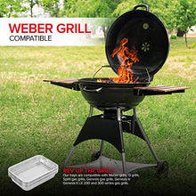 Load image into Gallery viewer, Stock Your Home Aluminum Drip Pan (25 Count) - Drip Pan Liners - Aluminum Drip Pans Compatible with Weber Grills - Disposable Drip Pan - Grill Grease Tray - BBQ Grease Pans - Disposable Oil Drip Pan
