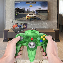 Load image into Gallery viewer, miadore Classic N64 Controller Joystick Remote for N64 Video Game System N64 Console-Jungle Green
