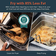 Load image into Gallery viewer, COSORI Air Fryer Max XL(100 Recipes) Electric Hot Oven Oilless Cooker LED Touch Digital Screen with 11 Presets, Preheat&amp; Shake Reminder, Nonstick Basket, 1700W, 5.8 QT-Black
